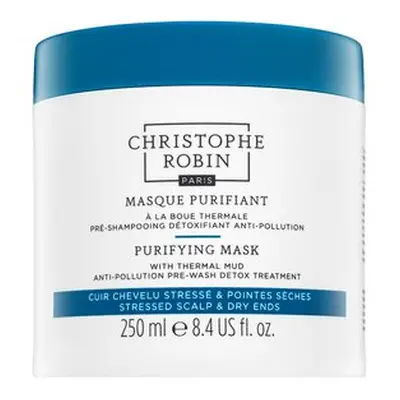 Christophe Robin Purifying Mask reinigingsmasker voor gestresst en overgevoelig haar 250 ml