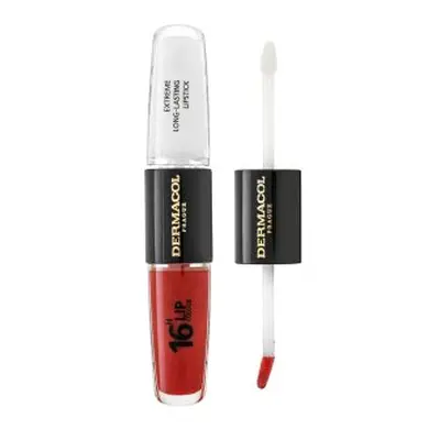 Dermacol 16H Lip Colour Extreme Long-Lasting Lipstick langhoudende lippenstift en gloss in twee 