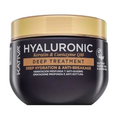 Kativa Hyaluronic Keratin - Coenzyme Q10 Deep Treatment versterkend masker met Hyaluronzuur 300 ml