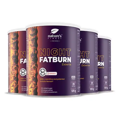 100% Morosil | 4x Night FatBurn Extreme van Nature's Finest | Beste Nachtelijke Afslankproducten in Nederland | Biologisch