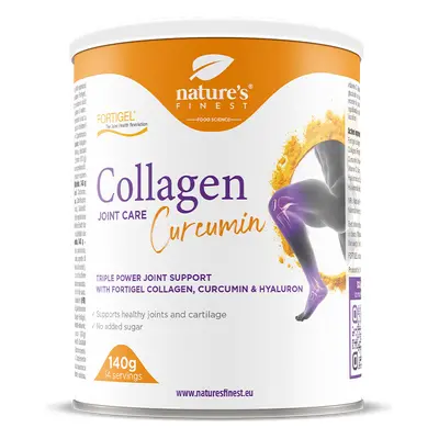 Nature's Finest Curcumin JointCare | collageen, curcumine + hyaluronzuur voor gewrichtsondersteuning | hulp bij stijfheid, flexi