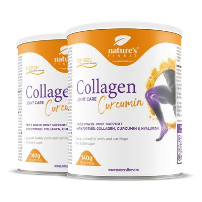Nature's Finest Curcumin JointCare | collageen, curcumine + hyaluronzuur voor gewrichtsondersteuning | hulp bij stijfheid, flexi