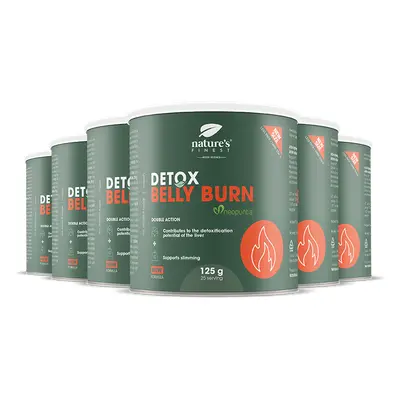 100% Belly Burn + DETOX | Pakket van 6 | Biologisch | Beste Afslankdrank | veganistisch afslankproduct | van Nature's Finest