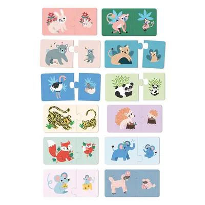 Vilac Puzzel Jonge dieren en moeders