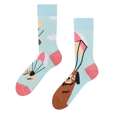 Dedoles unisex sokken Vliegende katten en honden adult