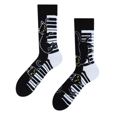 Dedoles unisex sokken Piano-kat adult 35-38
