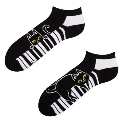 Dedoles unisex enkelsokken Piano-kat adult 39-42