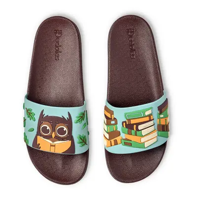 Dedoles unisex sliders Uil en boeken adult 42