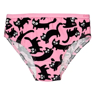 Dedoles unisex meisjesslips Roze katten kids 9-10 j