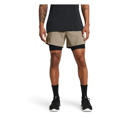 Korte broek Under Armour Vanish Elite 2In1 Short Brown XXXL