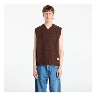 Gilet MM6 Maison Margiela Gilet Dark Grey Melange/ Brown XL