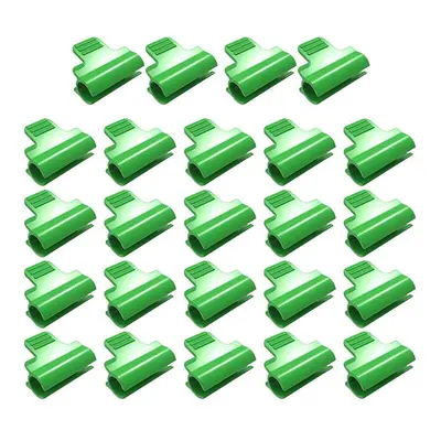 24Pcs Kas Klemmen Film Rij Netto Staaf Clip Kas Film Klemmen Voor Seizoen Plant Uitbreiding Onde