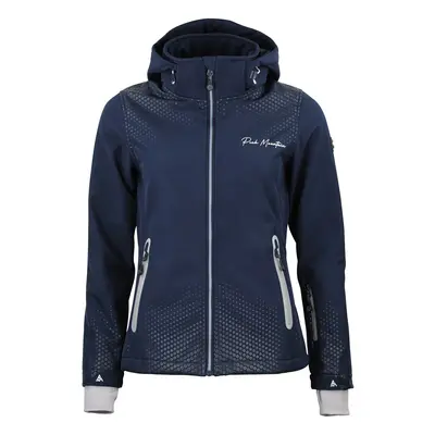 Dames fleece vest met capuchon en ritssluiting Peak Mountain Softshell