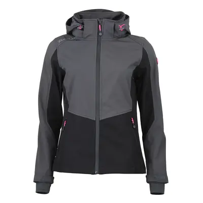 Dames capuchon zip hoodie mesh Peak Mountain Softshell