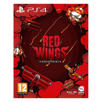 Videogames Meridiem Red Wings ! Aces Of Liberty - Baron Edition - PS4