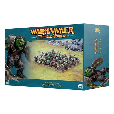 Figurine Games Workshop Warhammer ToW - Orc & Gobelin : Orc Boyz Mob