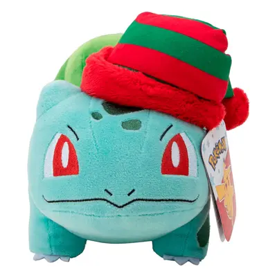 Pluche Jazwares Pokemon Christmas Bulbasaur