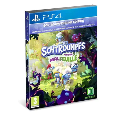 Videogames Microids Les Schtroumpfs Mission Malfeuille - PS4