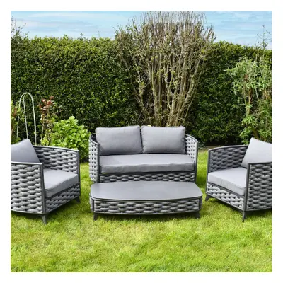 Tuinset met gevlochten touw SAC Deluxe