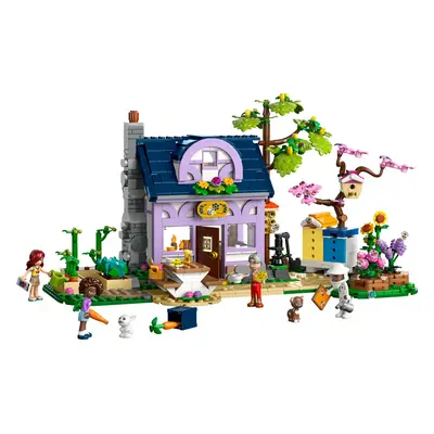 Bouwset huis bijenhouder + tuin vrienden Lego
