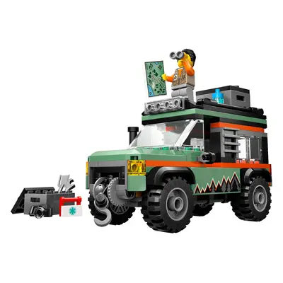 Bouwset 4x4 vrachtwagen alles terrein stad Lego