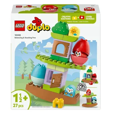 Evenwicht boom bouwset + duplo stapelen Lego