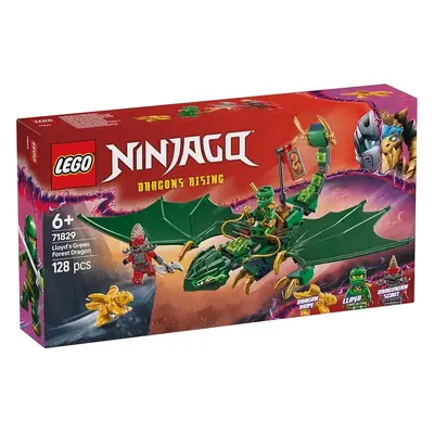 Groene drakenbouwset Ninjago bos Lego