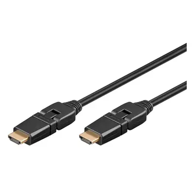 Goobay Flexibele HDMI Hoge Snelheidskabel met Ethernet - 1 meter