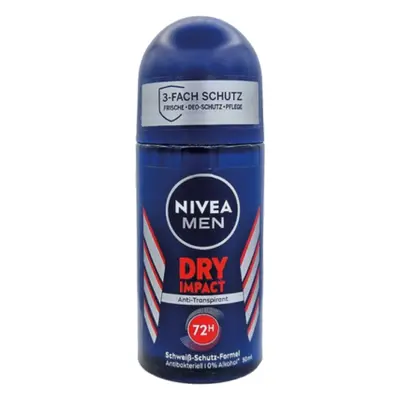 Nivea Men Dry Impact Roll-On Deodorant - 50 ml
