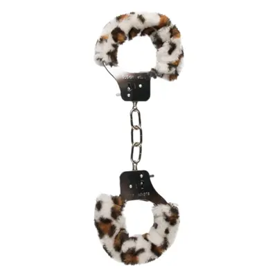 EasyToys harige handboeien - luipaard