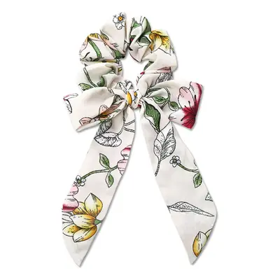 Everneed Trille Bow Scrunchie Hvid (U)