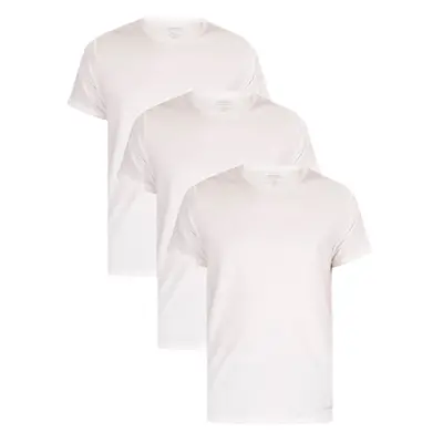 Calvin Klein Classic Fit Crew Neck T-shirt 3-Pack Hvid Str. L