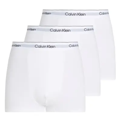 Calvin Klein Icon Cotton Stretch Relaxed Fit Trunks 3-Pack Hvid S