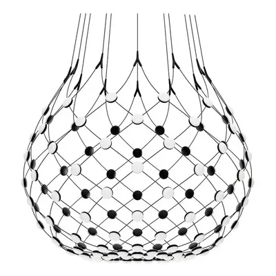Luceplan - Mesh Hanglamp Ø100xH90 3m w/Wireless Kit Black