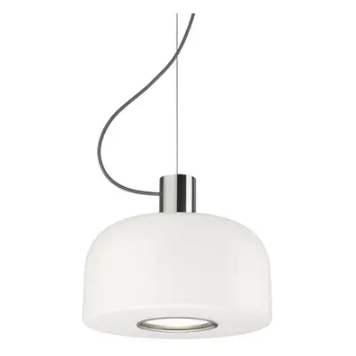 FLOS - Bellhop Glas S1 Hanglamp Bright Aluminium