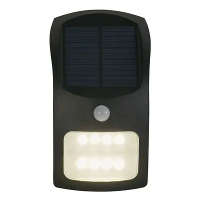 Searchlight Eve -  buiten wandverlichting met sensor op zonne-energie - 20 x 16 cm - 1,8W LED incl. - IP44 - antraciet