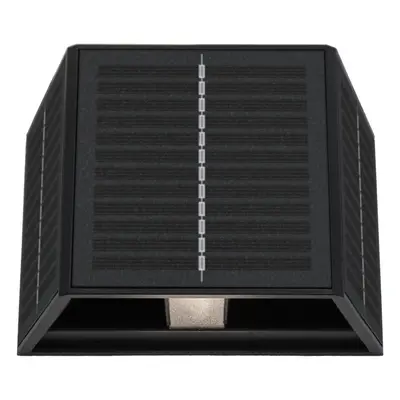 Century Italia Up&Down - buiten wandlamp met regelbare lichtbundels op zonne-energie met dag-nac