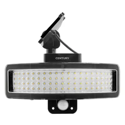 Century Italia Girasole - verstraler op zonne-energie - 28,5 x 15,5 x 18,2 cm - 7W LED incl. - IP65 - zwart
