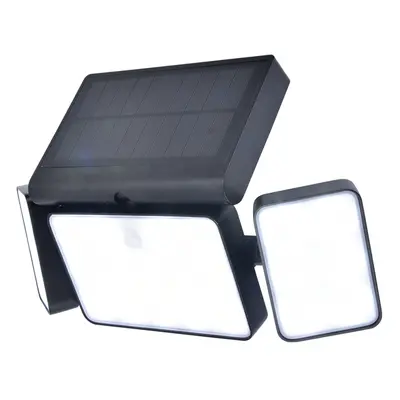 Lutec Tuda - buiten wandverlichting op zonne-energie met bewegingsmelder - slimme verlichting - 