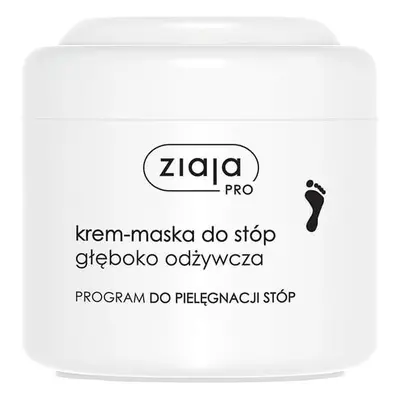 Ziaja Pro, diep voedend voetcrème-masker, 200 ml