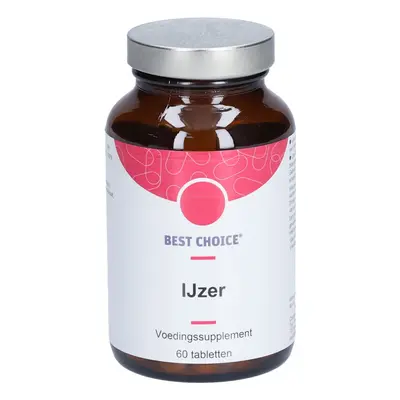 Best Choice Ijzer 60 Tabletten