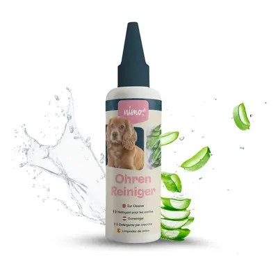 Nimo® oorreiniger • voor honden, katten & huisdieren met aloë vera panthenol 125