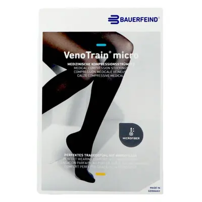 Bauerfeind® VenoTrain® Micro Ag C1 Normal Short | Caramel Large Gesloten Teen Kant 1 Kousen