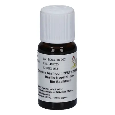 AROMASAN Biologische Basilicum etherische olie 15 Etherische