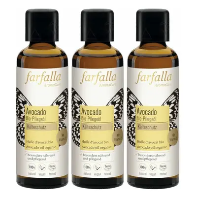 FARFALLA biologische avocado-olie 3x75 Huidolie