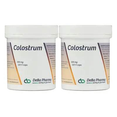DeBa Pharma Colostrum 500mg 2x120 Capsules
