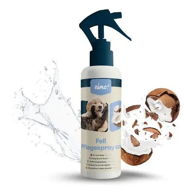 Nimo® vachtverzorgingsspray kokosnoot voor honden & katten • laat de vacht glanzen en verzorgt hem 250