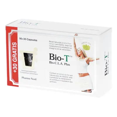 Pharma Nord Bio-T 90 + 30 capsules GRATIS | linolzuur groen thee-extract Metabolisme 90+30 Capsu