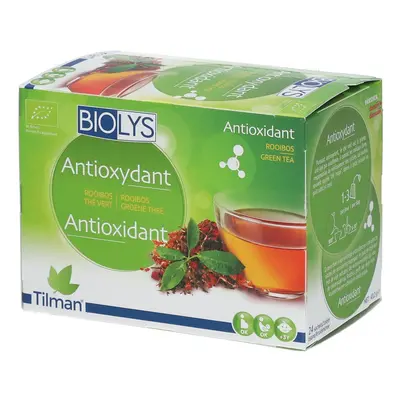 Biolys Thee Antioxidant Rooibos - Groene 24 Filterzakje