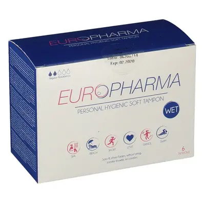 Europharma Tampon Glijmiddel 6